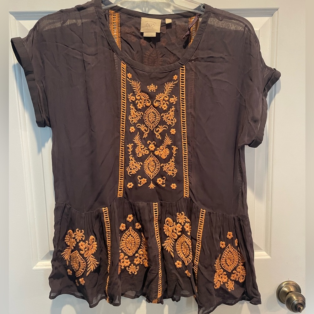 Anthropologie top by vanessavirginia size s